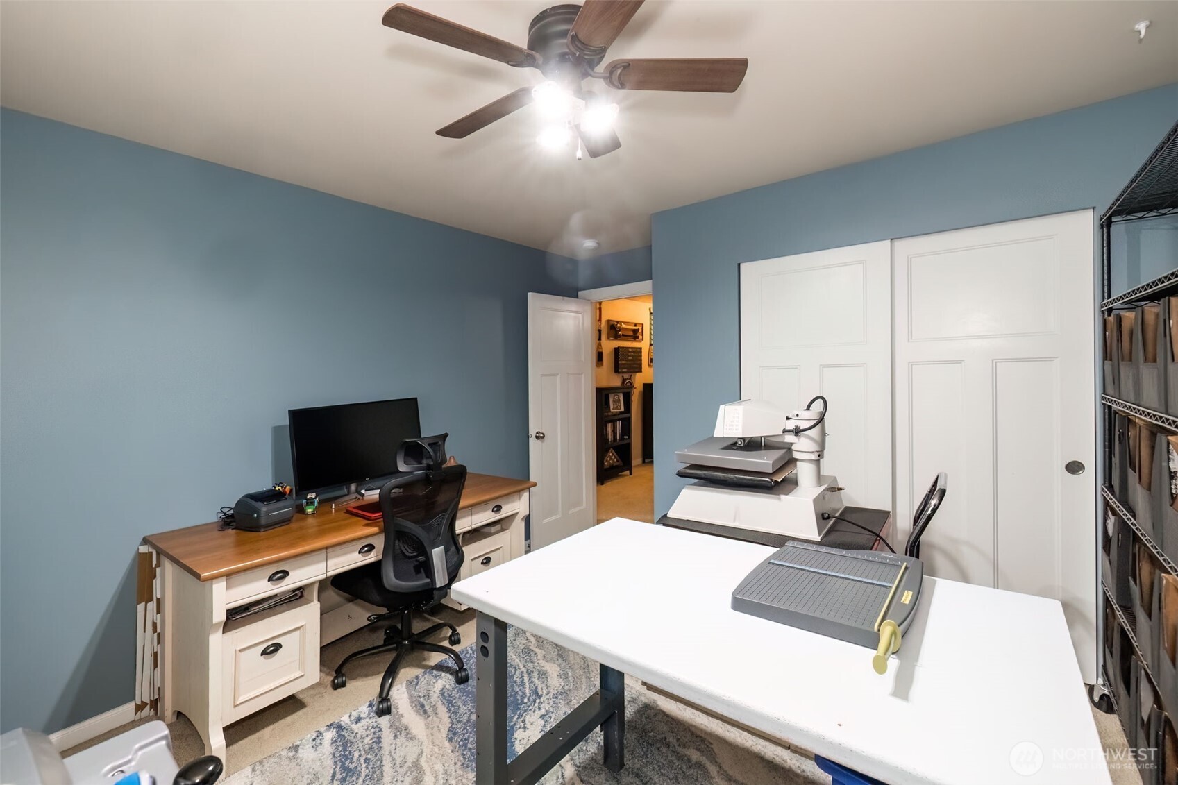 4189 Southwest Colbert Way Port Orchard, WA 98367 - Photo 31 of 38 a view of a workspace with furniture