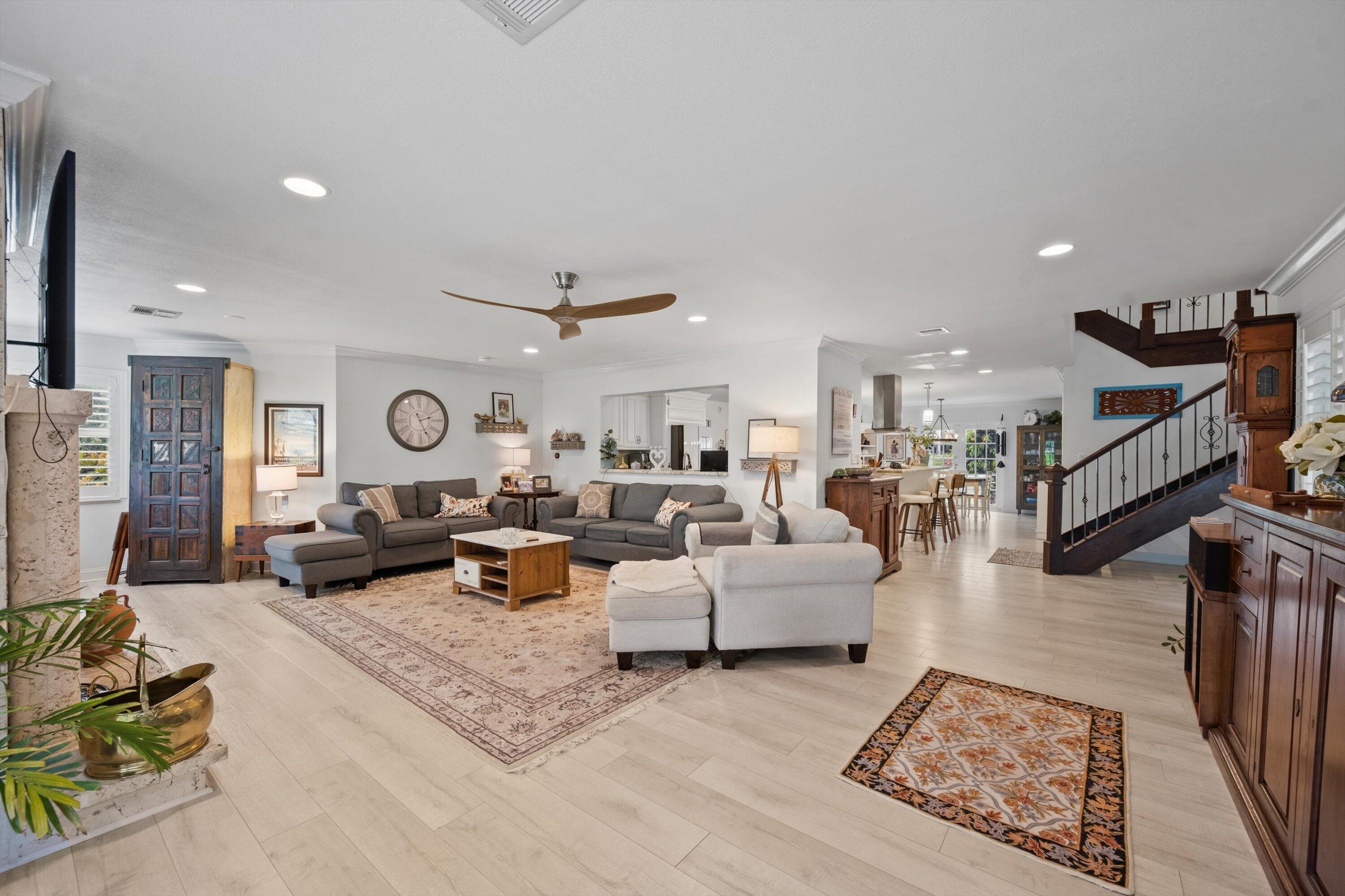 10861 Denoeu Road Boynton Beach, FL 33472 - Photo 13 of 75 Great Room Opens To Kitchen
