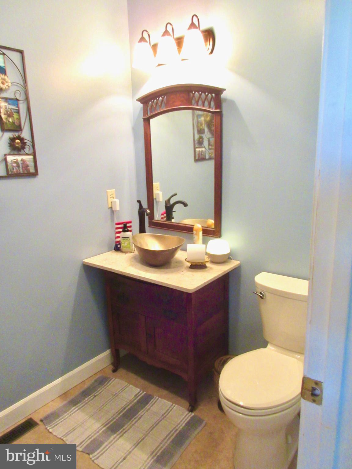 3334 Choptank Road Preston, MD 21655 - Photo 14 of 51 Up dated powder room off the kitchen.