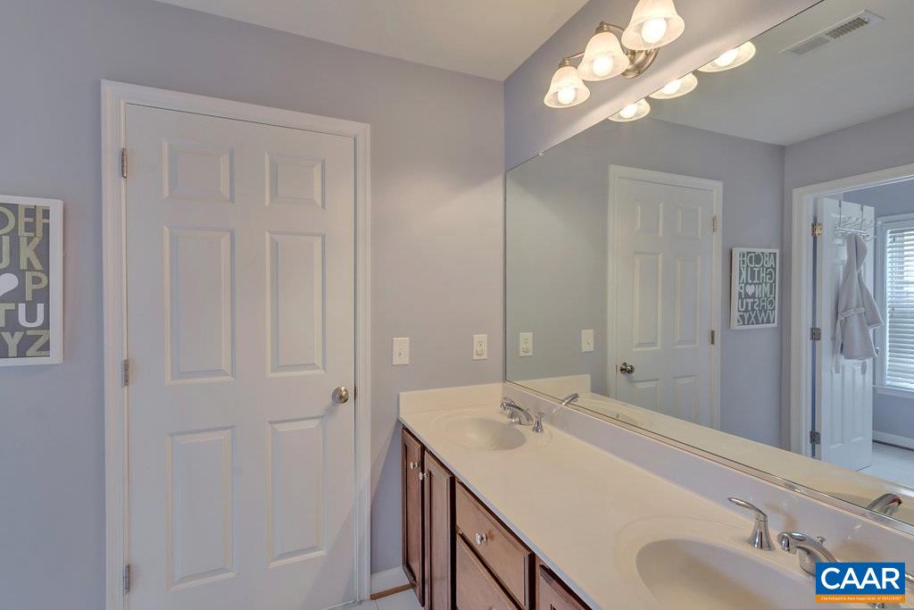 825 Village Road Charlottesville, VA 22903 - Photo 31 of 42 a bathroom with a sink and a mirror