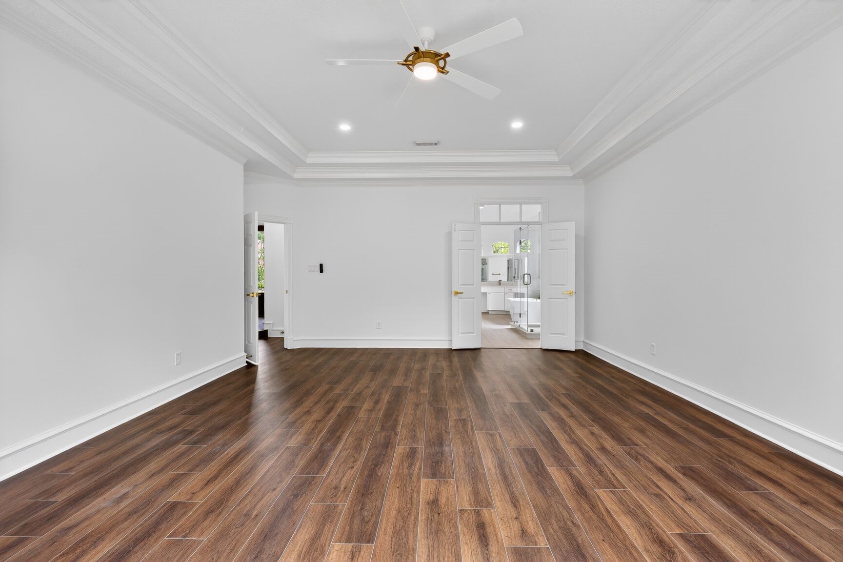 17519 Shelburne Lane Spring, TX 77379 - Photo 14 of 31 wooden floor in an empty room with a window