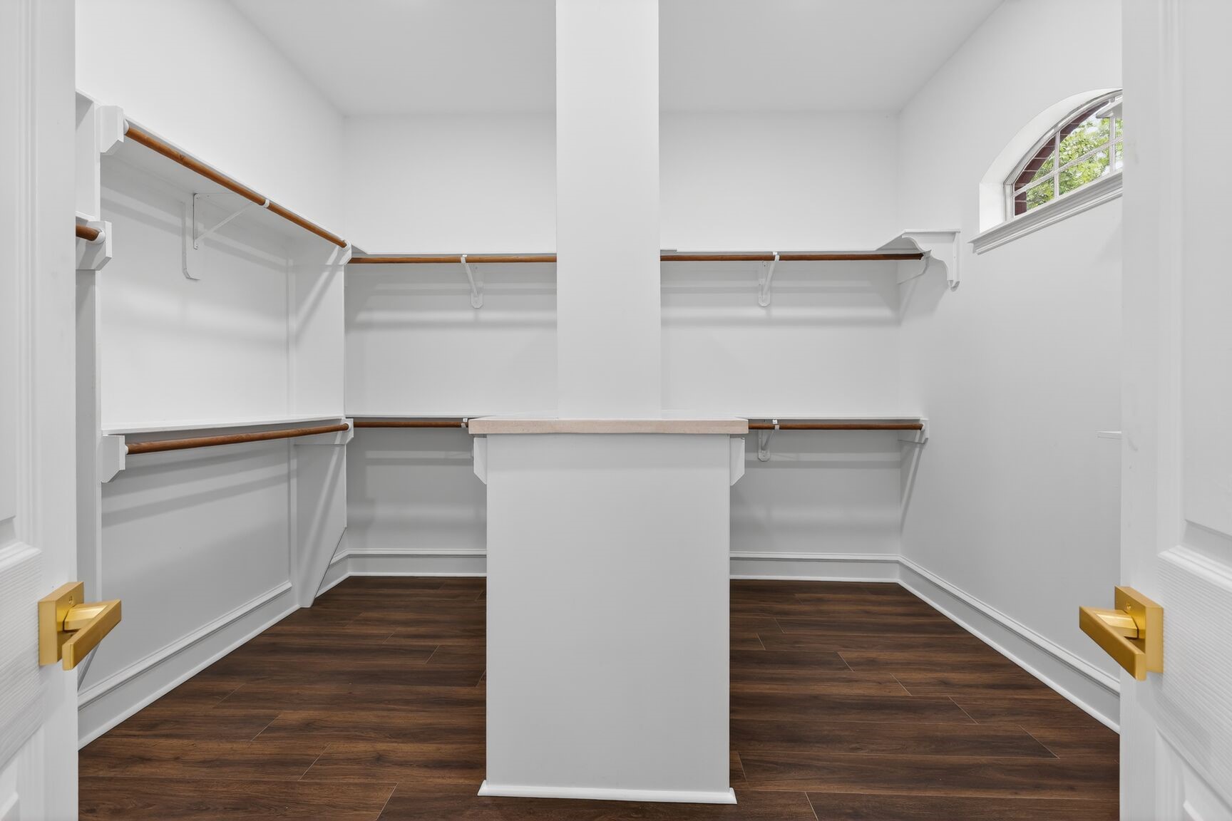 17519 Shelburne Lane Spring, TX 77379 - Photo 17 of 31 a view of walk in closet with empty racks