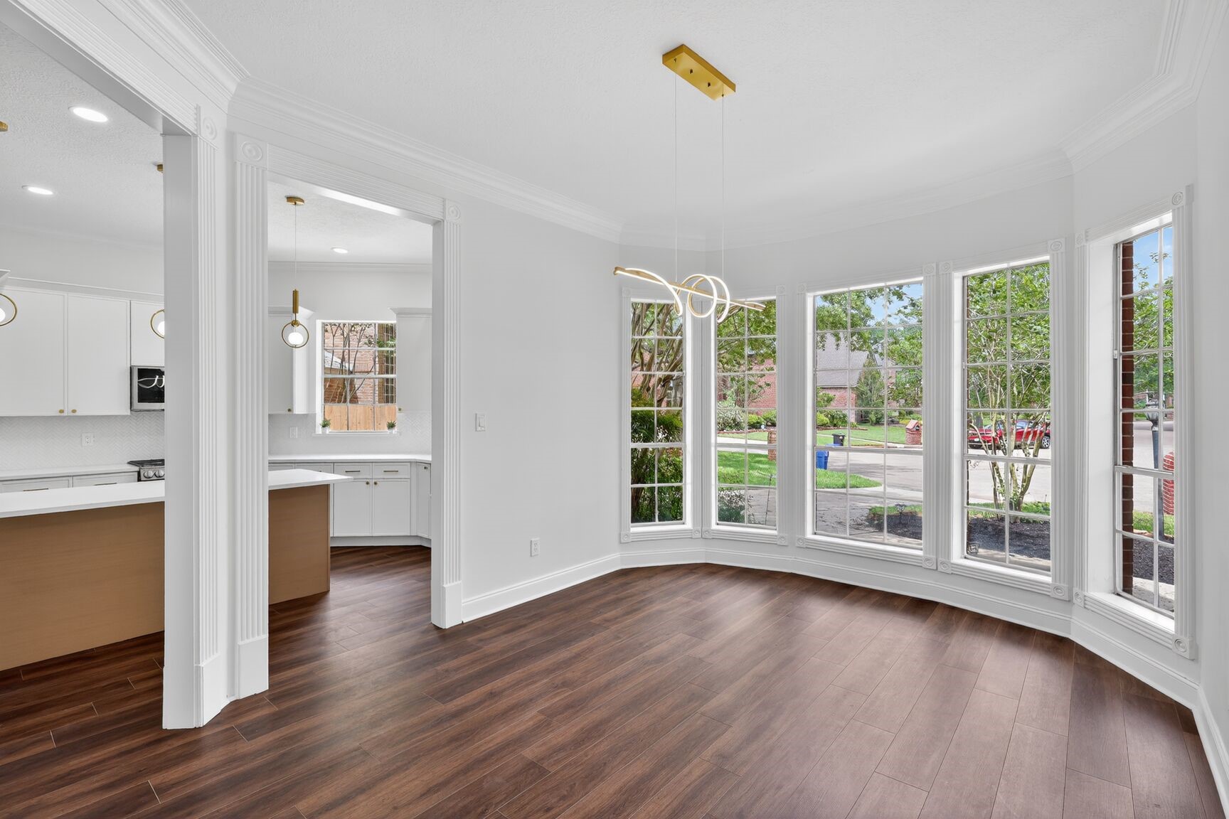 17519 Shelburne Lane Spring, TX 77379 - Photo 5 of 31 a view of room with window and wooden floor