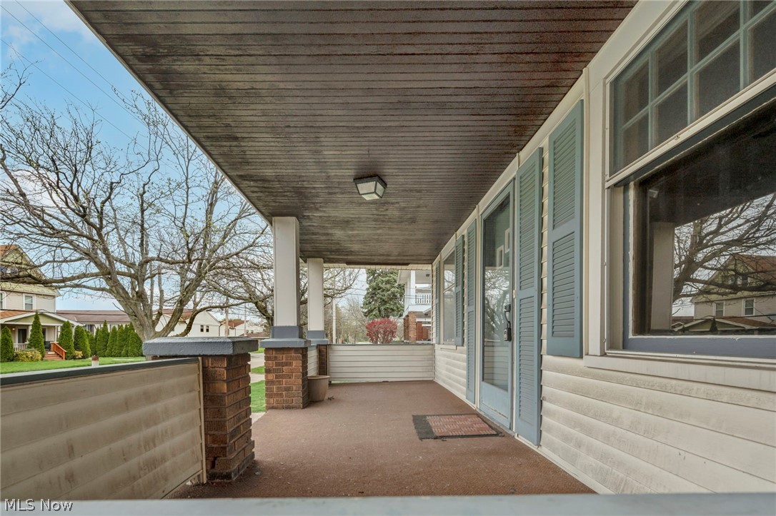 1011 Spring Road Cleveland, OH 44109 - Photo 11 of 47 View of terrace with covered porch