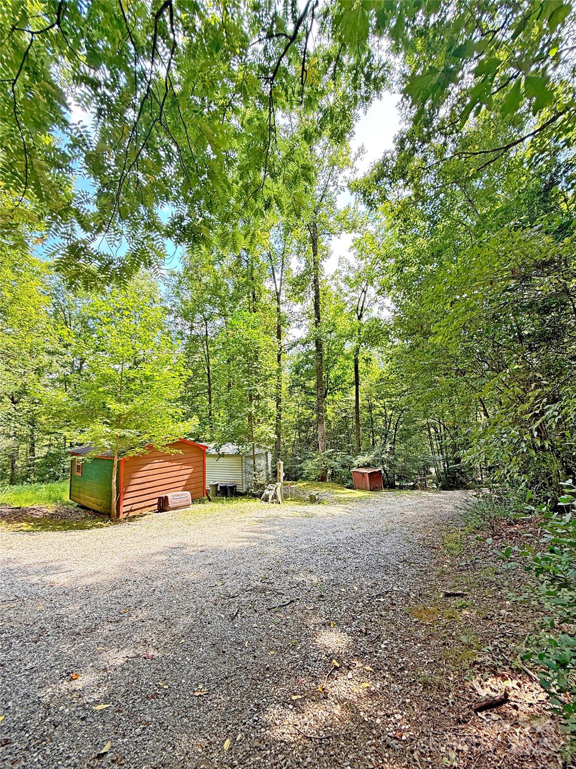 3430 Rose Creek Road Morganton, NC 28655 - Photo 44 of 48 a view of a field with trees in the background