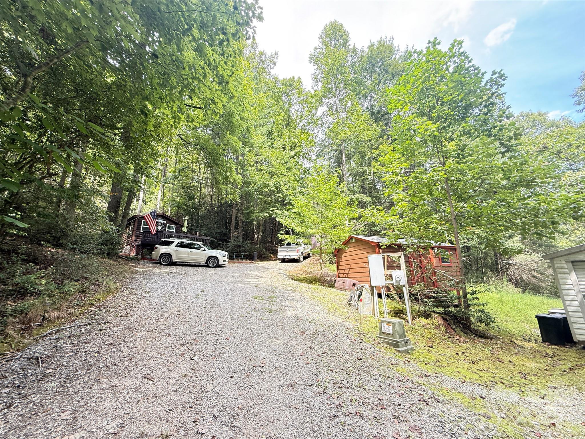 3430 Rose Creek Road Morganton, NC 28655 - Photo 45 of 48 a view of a house with truck yard