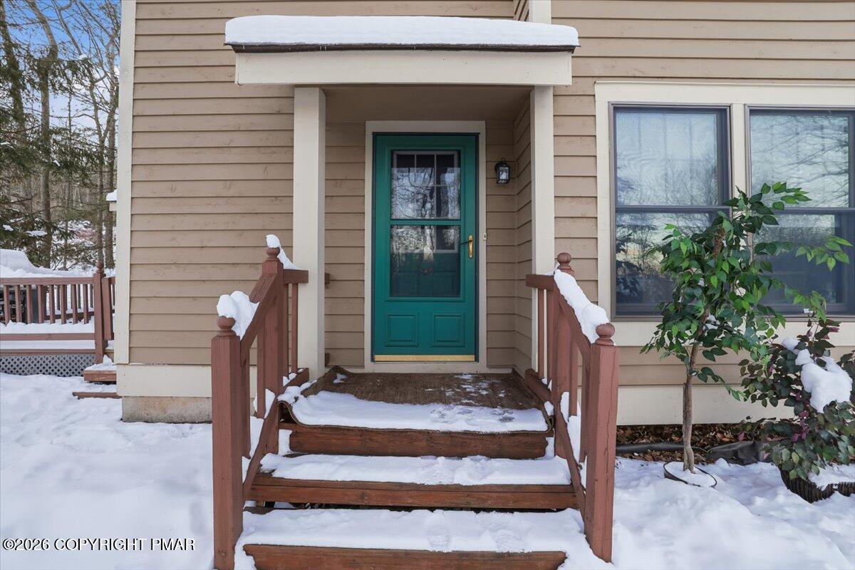 782 Lower Deer Valley Road Tannersville, PA 18372 - Photo 3 of 56 a front view of a house with a porch