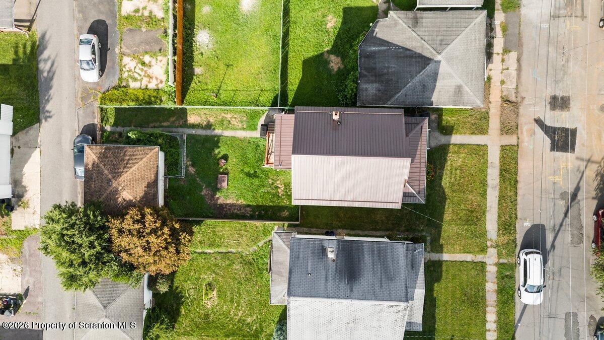 2129 Comegys Avenue Scranton, PA 18509 - Photo 3 of 22 an aerial view of a house with a yard