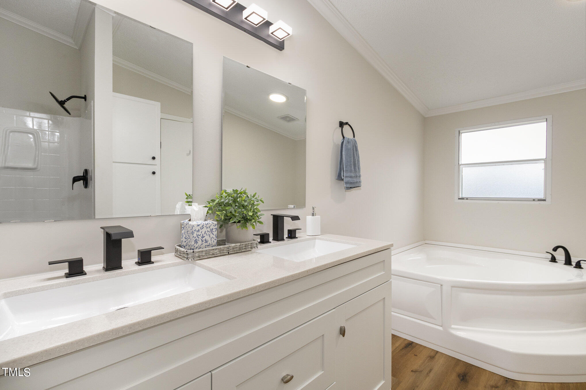1183 Diamond Hills Road Stem, NC 27581 - Photo 17 of 28 a bathroom with a sink a toilet and mirror