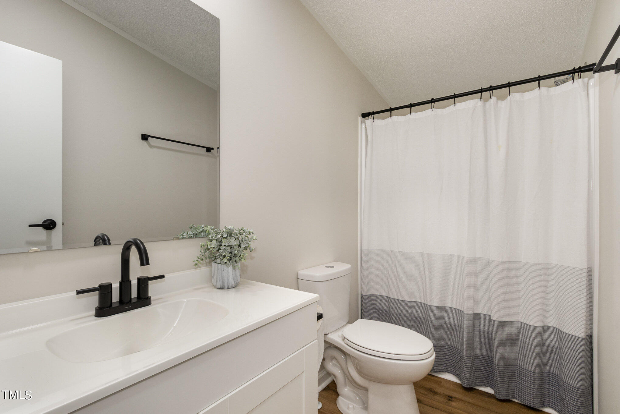 1183 Diamond Hills Road Stem, NC 27581 - Photo 22 of 28 a bathroom with a sink and a toilet