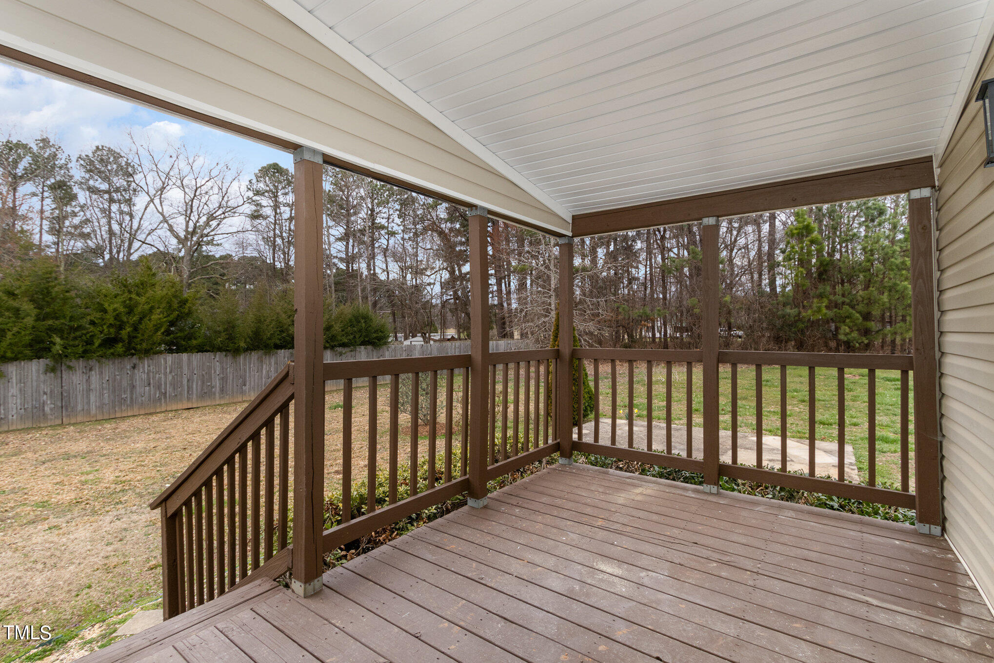 1183 Diamond Hills Road Stem, NC 27581 - Photo 24 of 28 a view of balcony with wooden floor