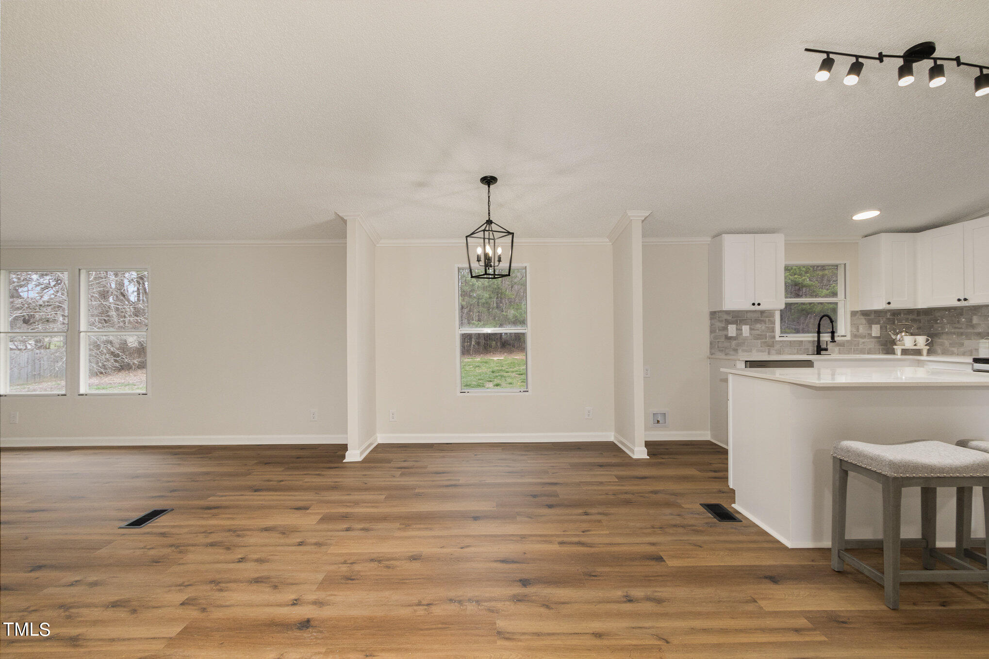 1183 Diamond Hills Road Stem, NC 27581 - Photo 5 of 28 a view of kitchen with wooden floor