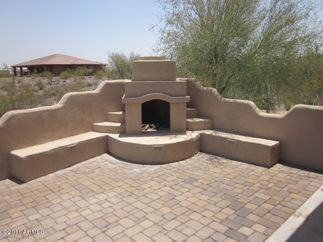 15686 West Peak View Road Surprise, AZ 85387 - Photo 11 of 17 Exterior Fireplace