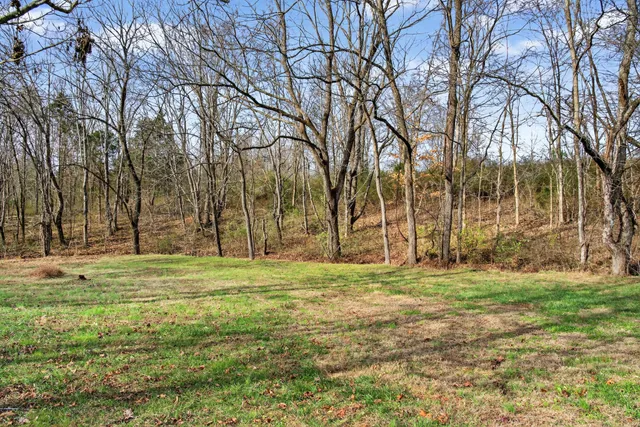 a pathway of a house with a yard
