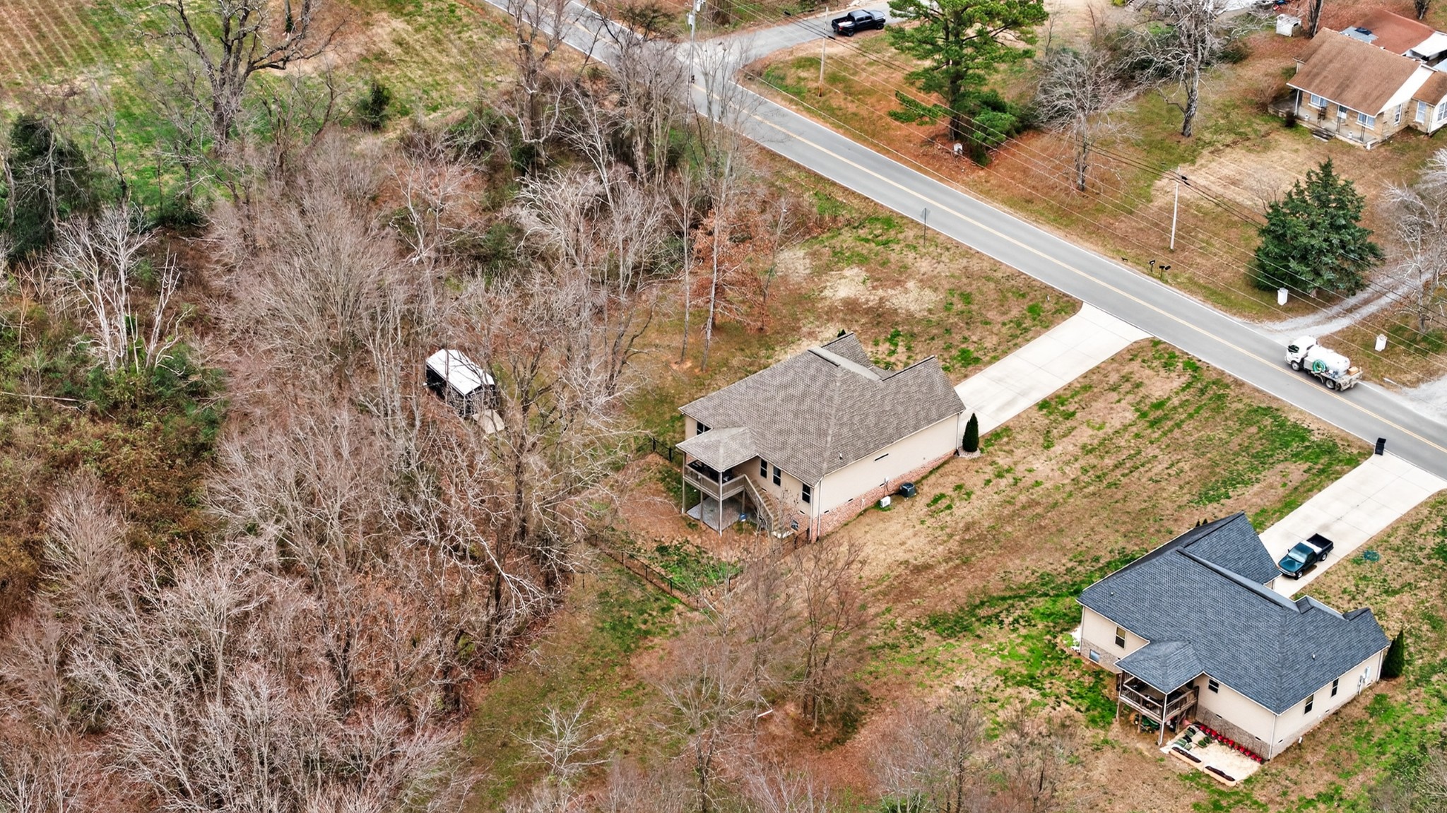6716 Old Highway 431 Springfield, TN 37172 - Photo 55 of 58 an aerial view of house with yard