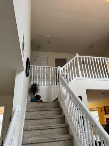 a view of entryway and hall