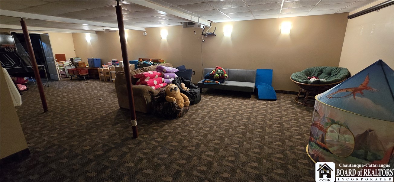 466 Forestland Road Portville, NY 14770 - Photo 30 of 32 Basement Family Room