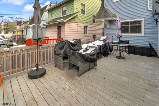 a view of outdoor space with seating area