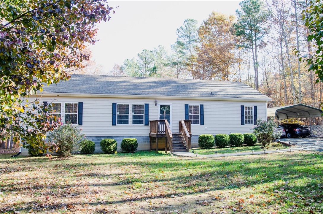 2861 Gold Mine Road Palmyra, VA 22963 - Photo 1 of 32 a view of a house with a yard and plants
