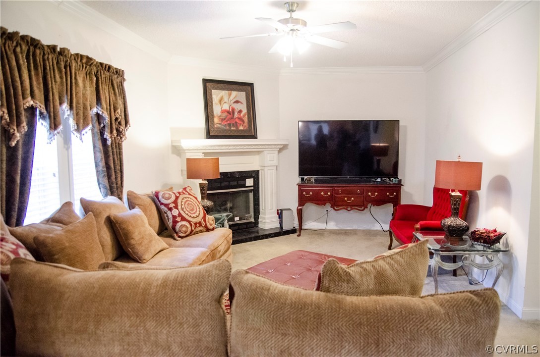 2861 Gold Mine Road Palmyra, VA 22963 - Photo 14 of 32 a living room with furniture and a flat screen tv