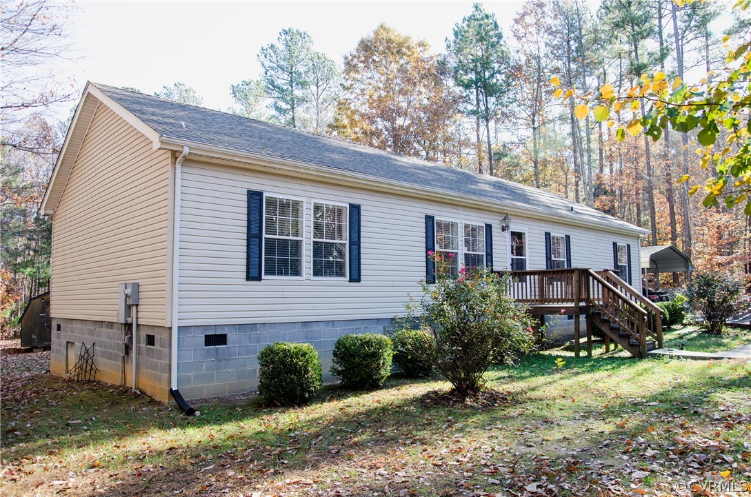 2861 Gold Mine Road Palmyra, VA 22963 - Photo 5 of 32 a view of a house with yard and plants