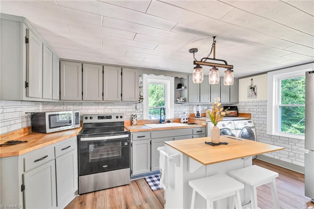 922 Prathers Creek Ch Road Laurel Springs, NC 28644 - Photo 1 of 35 Updated kitchen