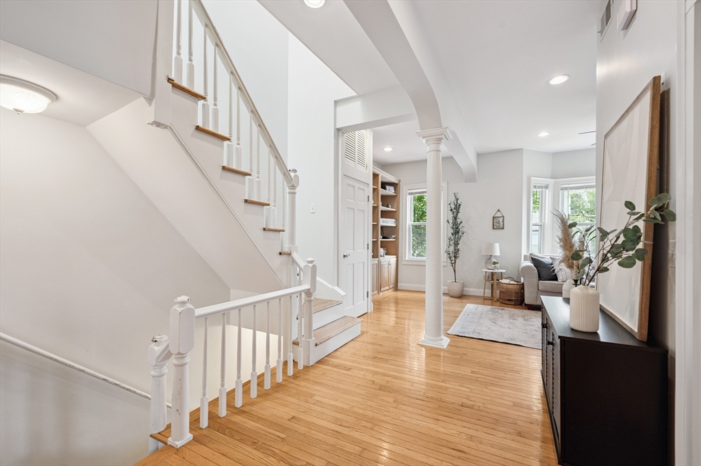 173 H Street, Unit 2 Boston, MA 02127 - Photo 11 of 26 a view of entryway and hall with wooden floor