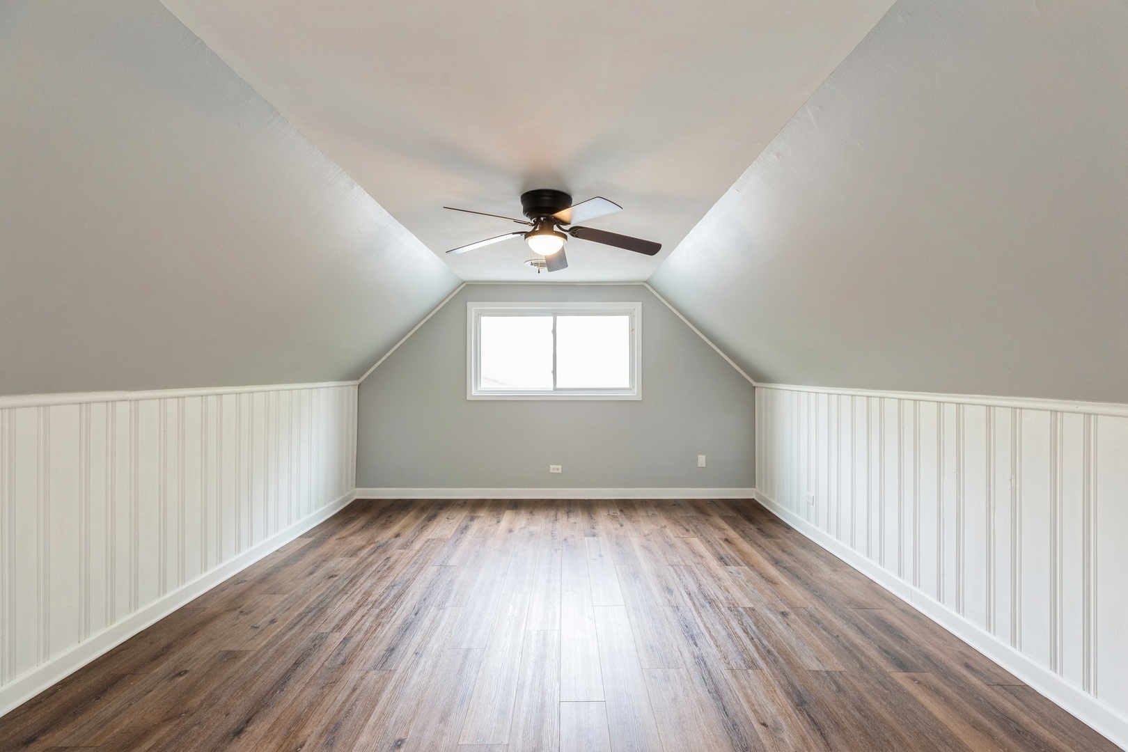 433 Wildwood Drive Park Forest, IL 60466 - Photo 12 of 13 wooden floor in an empty room with a window