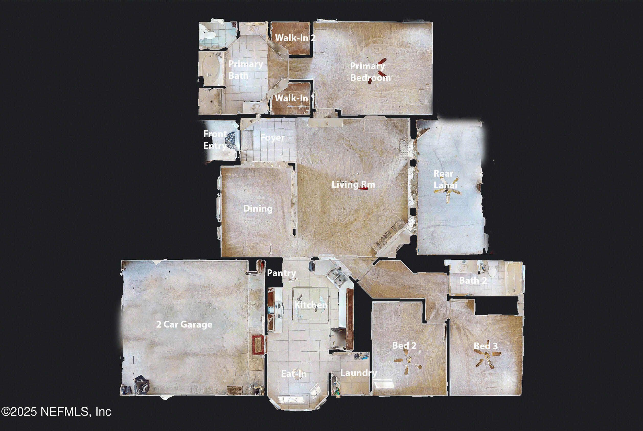 2031 Canyon Rim Place Middleburg, FL 32068 - Photo 38 of 38 an aerial view of residential house with outdoor space