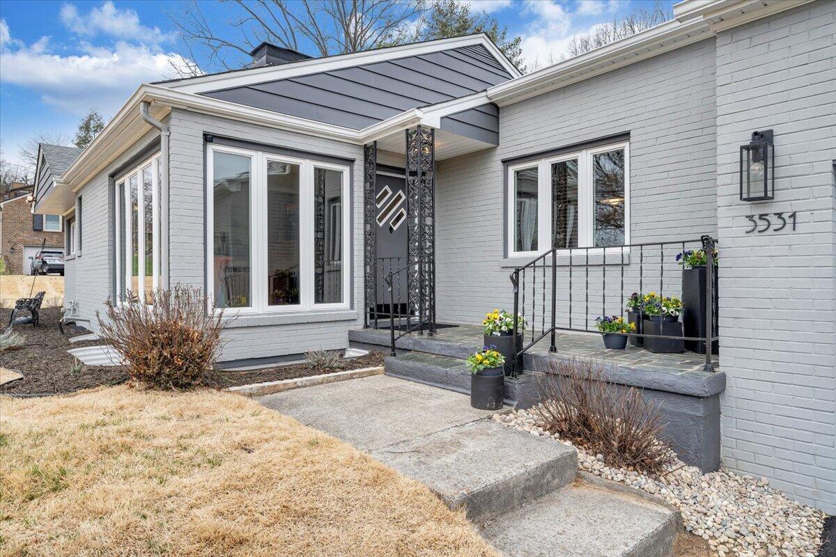 3531 Winding Way Road Southwest Roanoke, VA 24015 - Photo 10 of 70 a front view of a house with outdoor seating