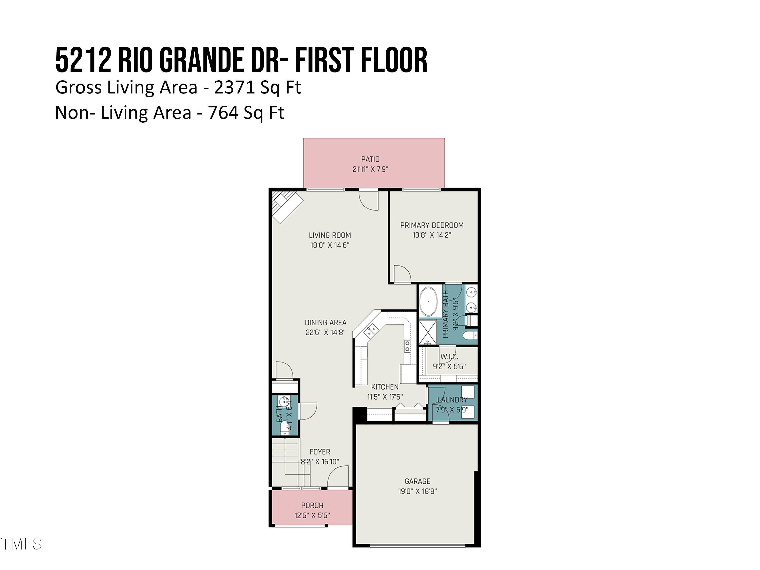 5212 Rio Grande Drive Raleigh, NC 27616 - Photo 25 of 28 5212_rio_grande_dr-_first_floor (1)