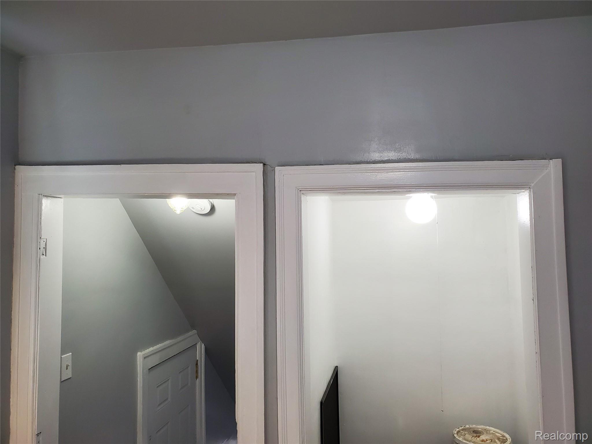 14650 Rutherford Street Detroit, MI 48227 - Photo 17 of 21 Fridge Nook and Basement stairs