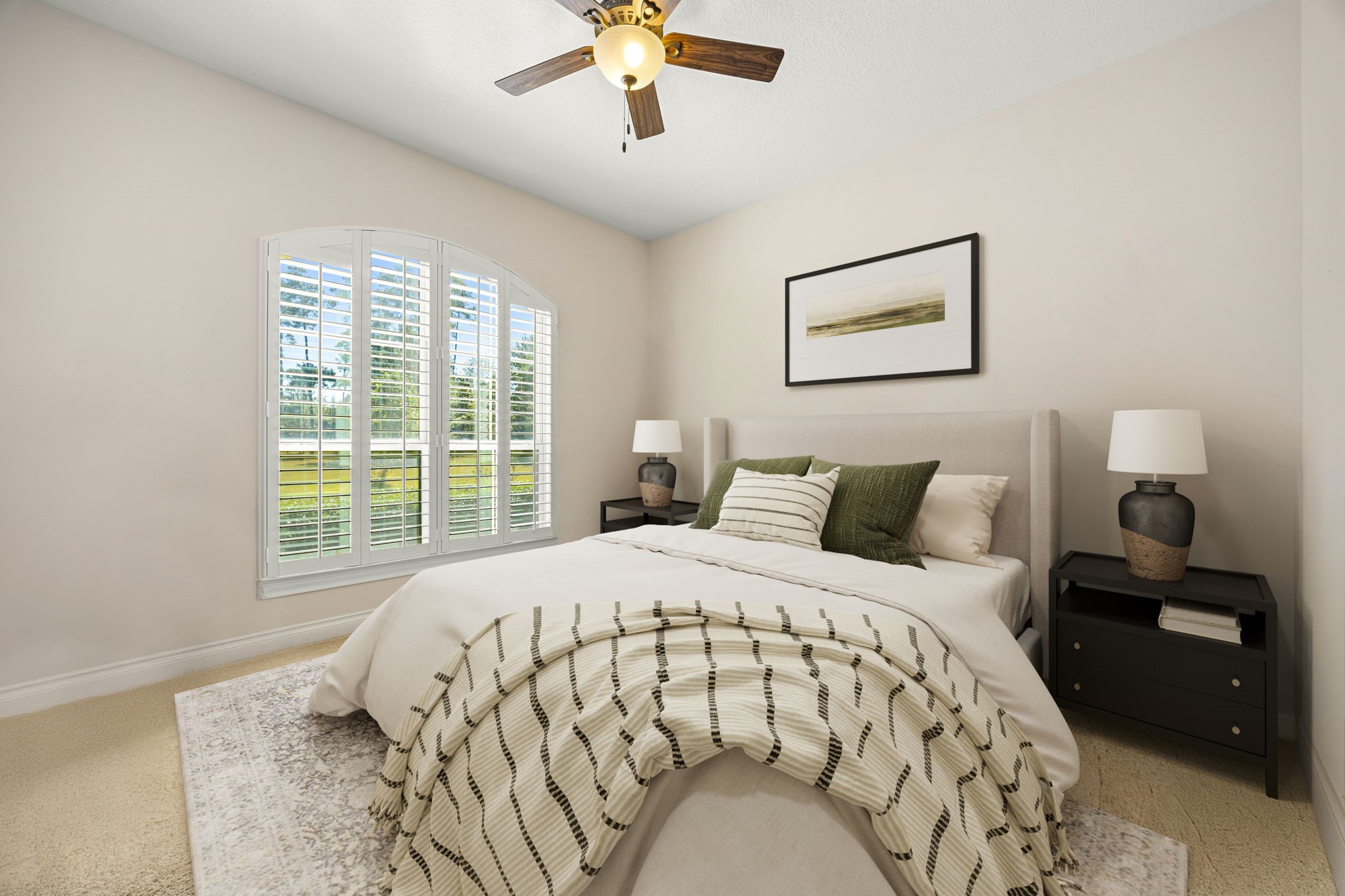 13506 Stagecoach Road Magnolia, TX 77355 - Photo 21 of 37 a bedroom with a large bed and a window