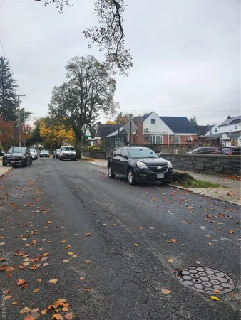a car parked on the side of the road