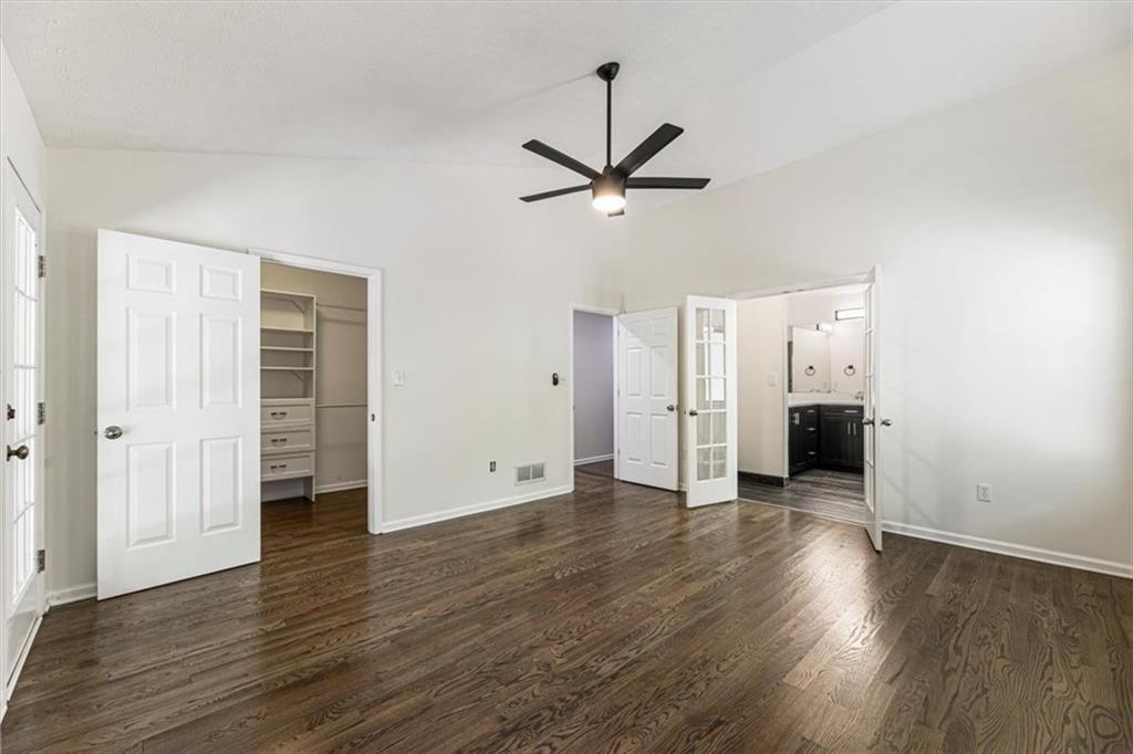 190 Red Coat Pass Jasper, GA 30143 - Photo 21 of 43 a view of empty room with wooden floor and ceiling fan