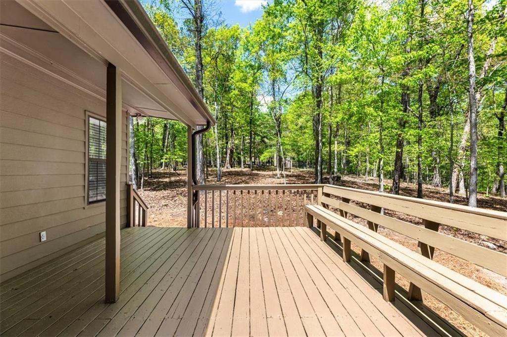 190 Red Coat Pass Jasper, GA 30143 - Photo 39 of 43 a view of balcony with wooden floor and fence