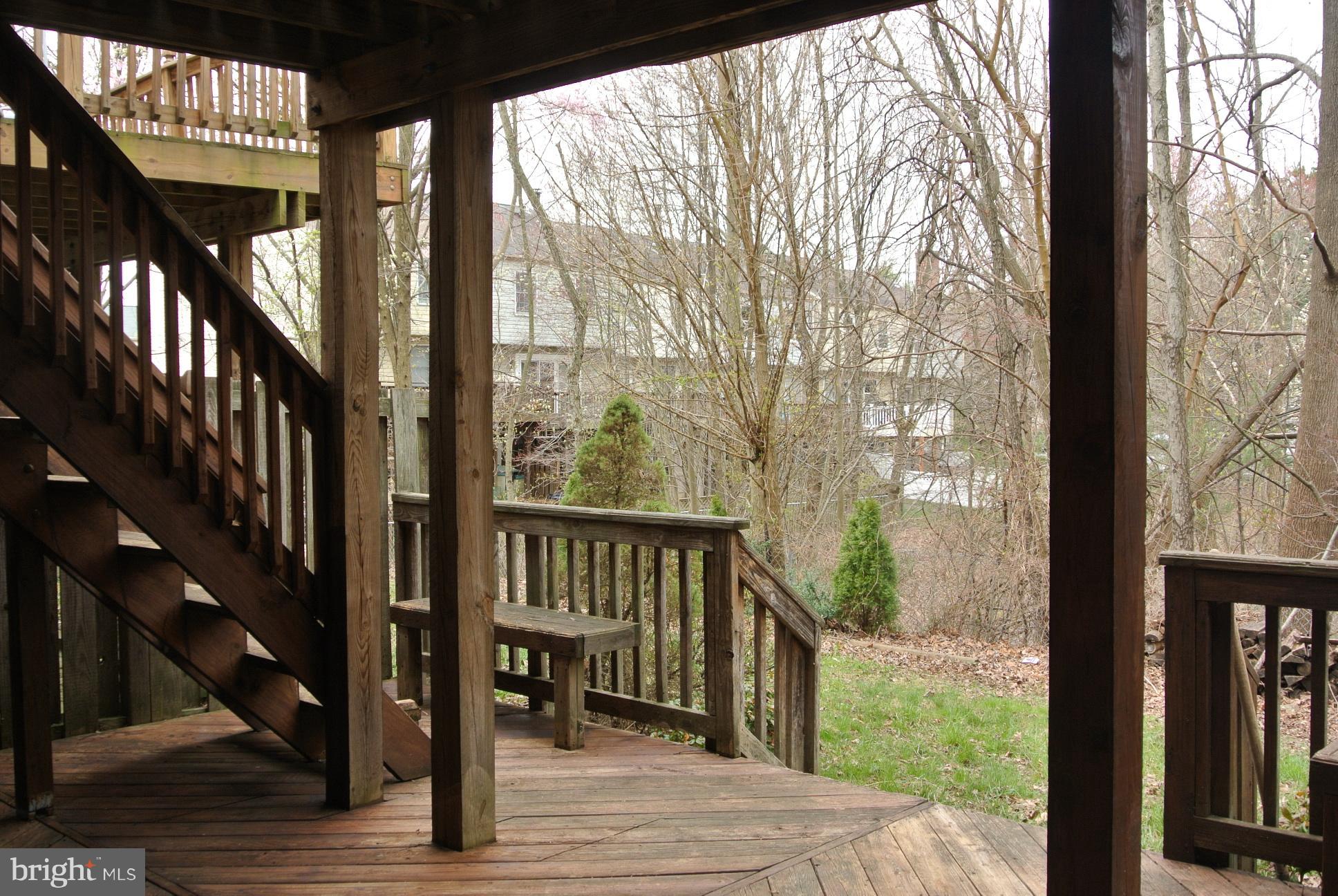 8732 Silver Hall Road Perry Hall, MD 21128 - Photo 27 of 30 Two tier deck.....view from rear