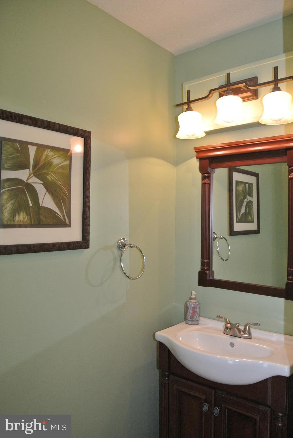 Powder Room on main level