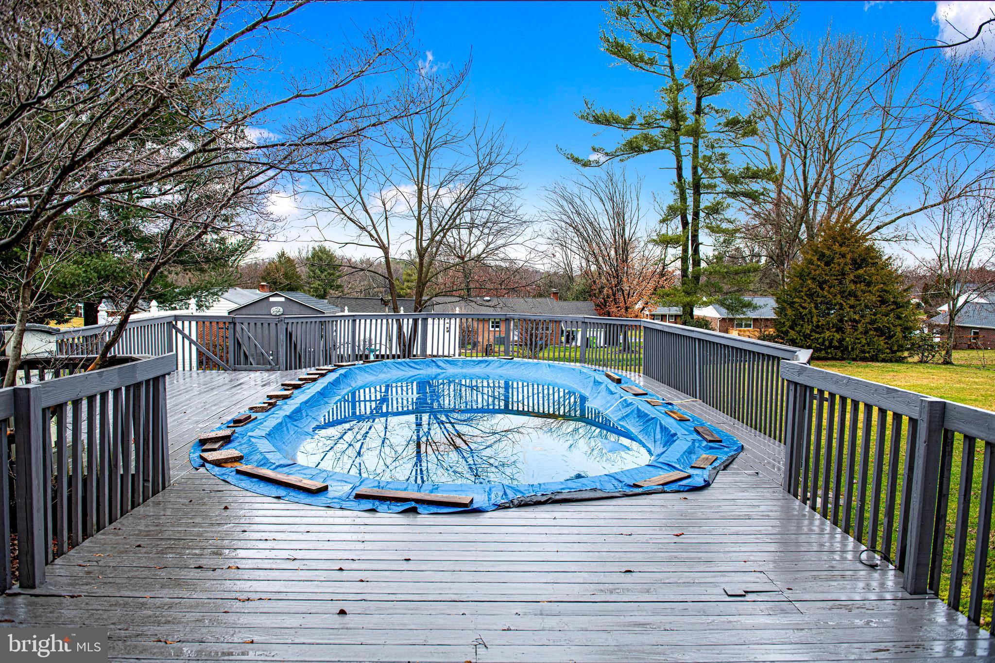 506 Plumtree Road Bel Air, MD 21015 - Photo 36 of 51 Pool & decking for warm weather enjoyment