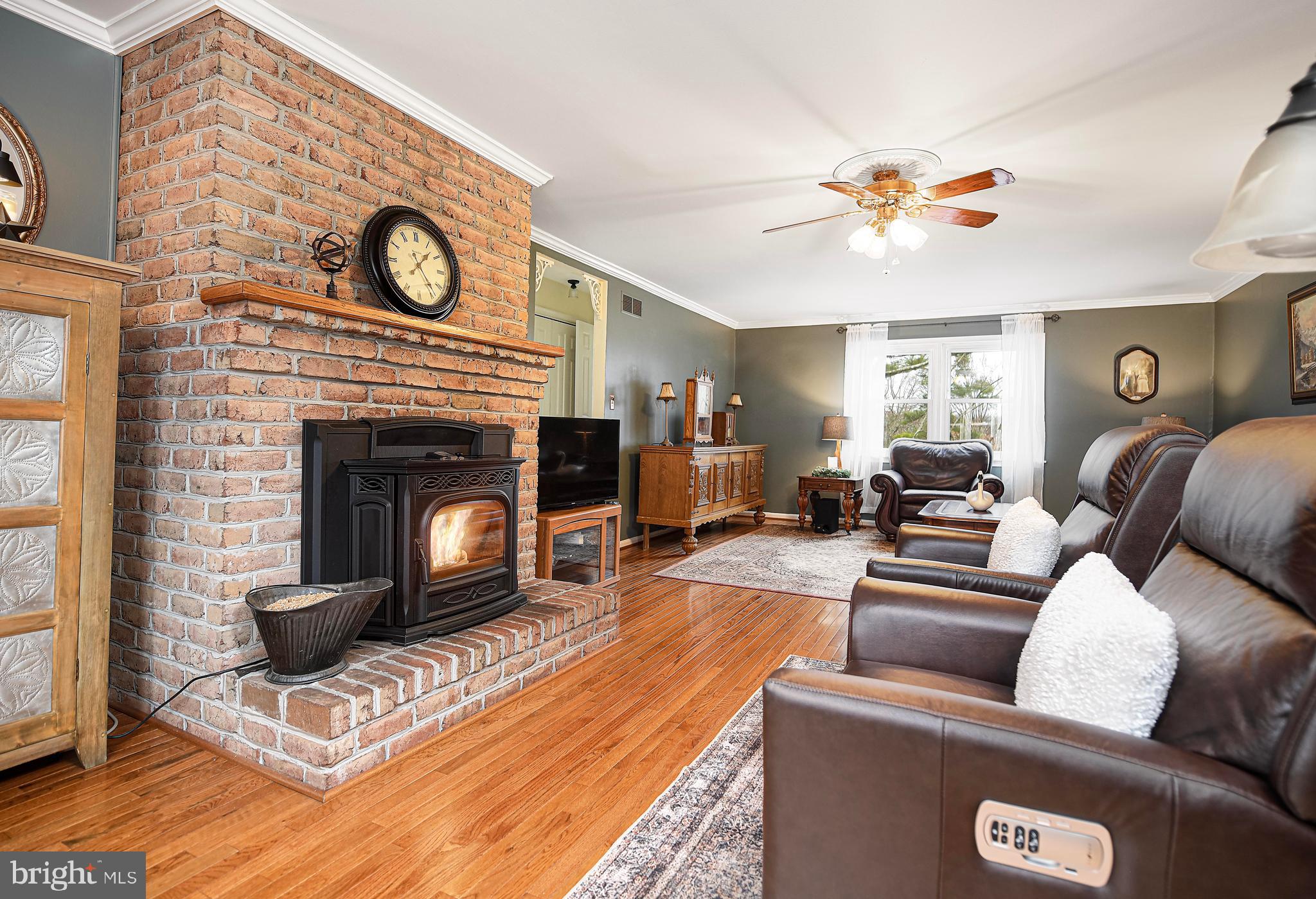 506 Plumtree Road Bel Air, MD 21015 - Photo 6 of 51 Enjoy the warmth of the pellet stove