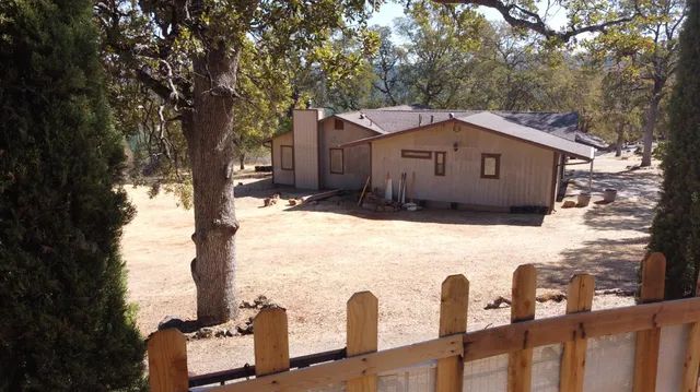 a view of a covered with snow in the background