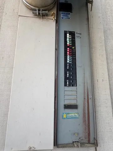 a view of a outdoor space with sitting area