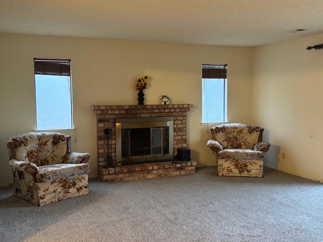 18288 Mountaintop Lane Grass Valley, CA 95949 - Photo 4 of 40 a living room with furniture and a fireplace