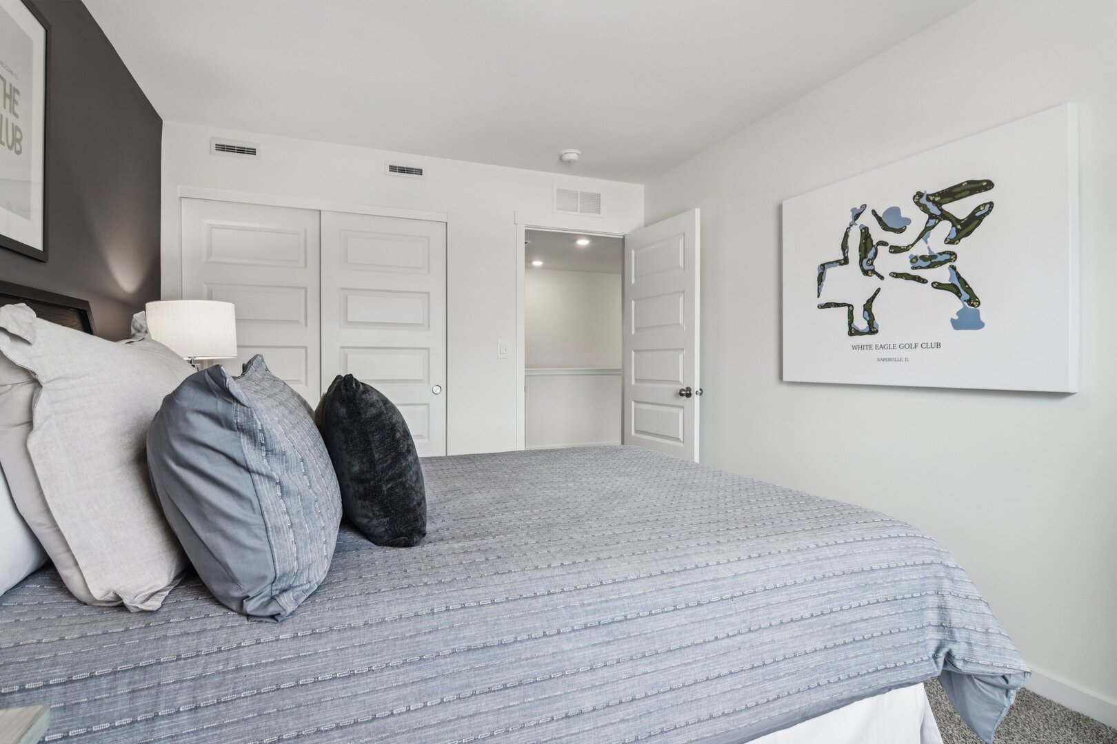 285 Snowdrop Lane Elgin, IL 60124 - Photo 24 of 44 a bedroom with a bed and a painting on the wall