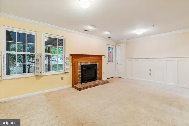 a backyard of a house with portable swimming pool and outdoor seating