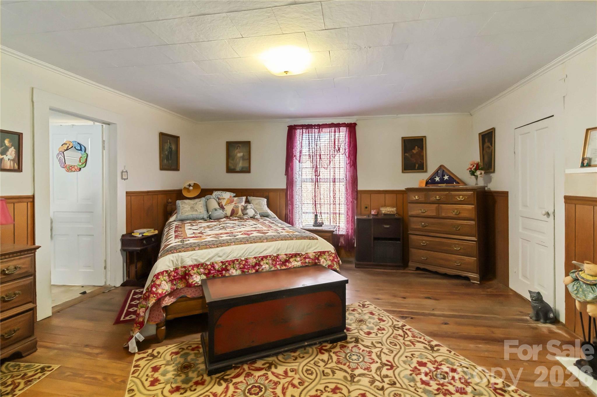 3841 York Street Sharon, SC 29742 - Photo 20 of 31 a bedroom with a bed and a closet