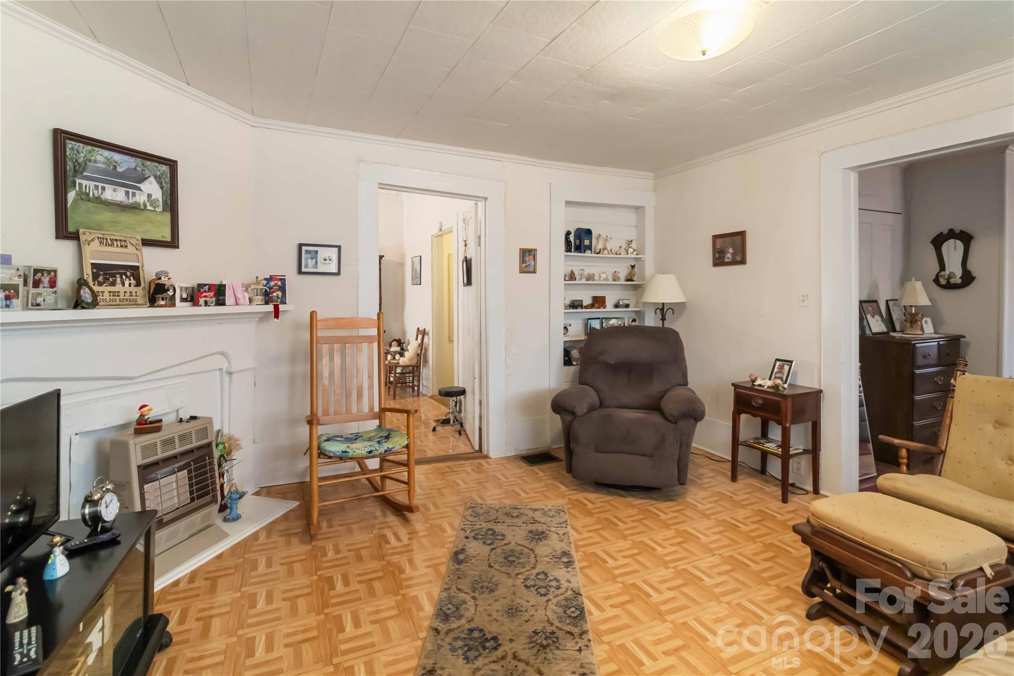 3841 York Street Sharon, SC 29742 - Photo 7 of 31 a living room with furniture gym equipment and a view of bedroom