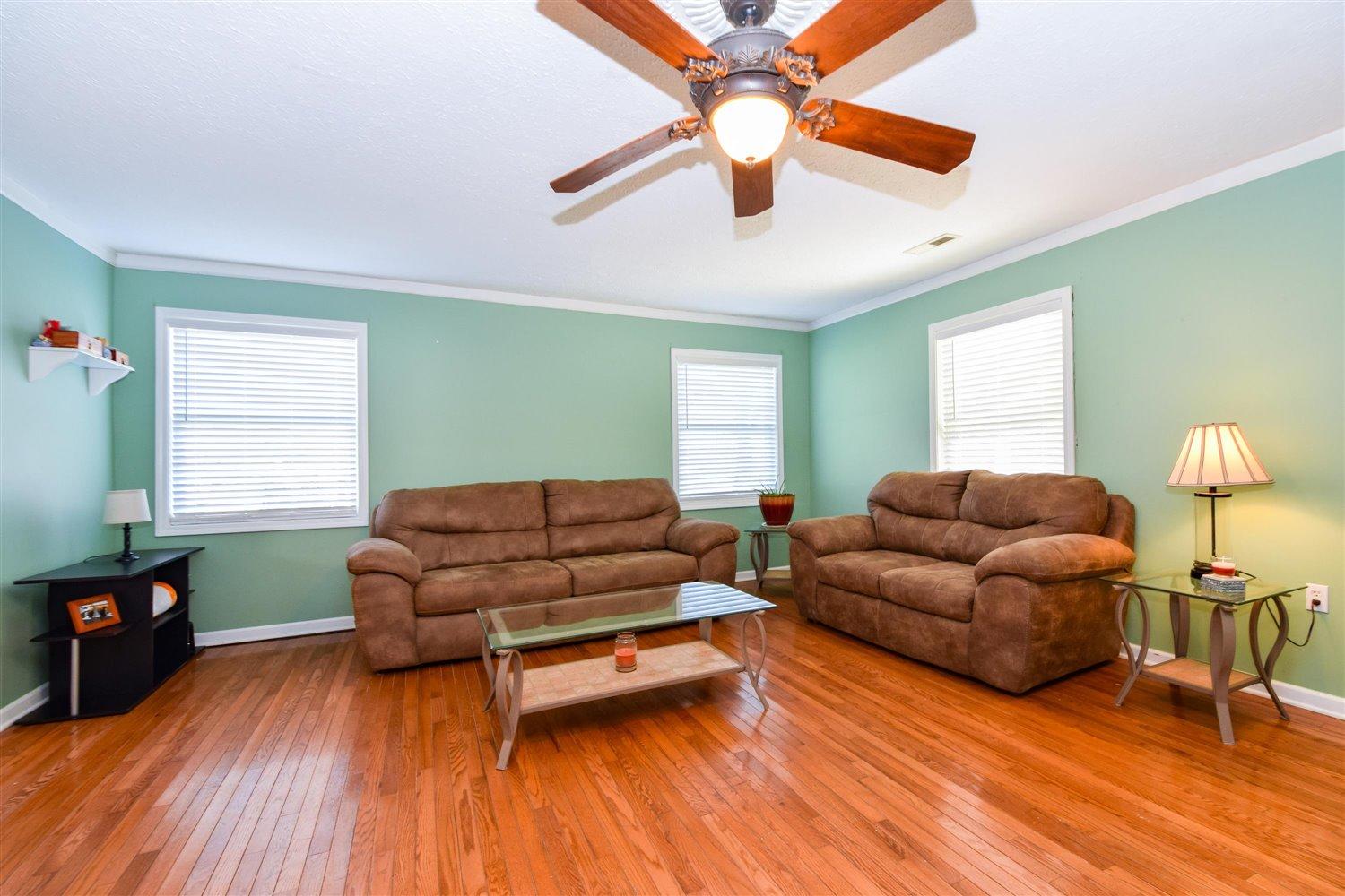 2677 Webster Road Blue Ridge, VA 24064 - Photo 3 of 35 a living room with furniture and a wooden floor