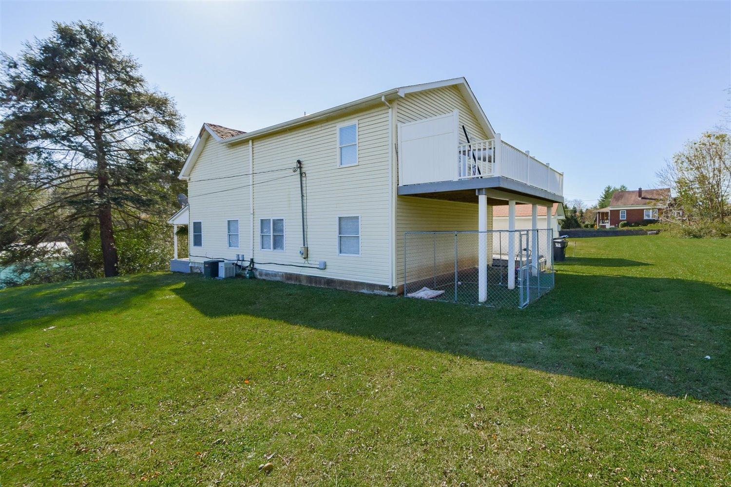 2677 Webster Road Blue Ridge, VA 24064 - Photo 25 of 35 a view of backyard of house with green space