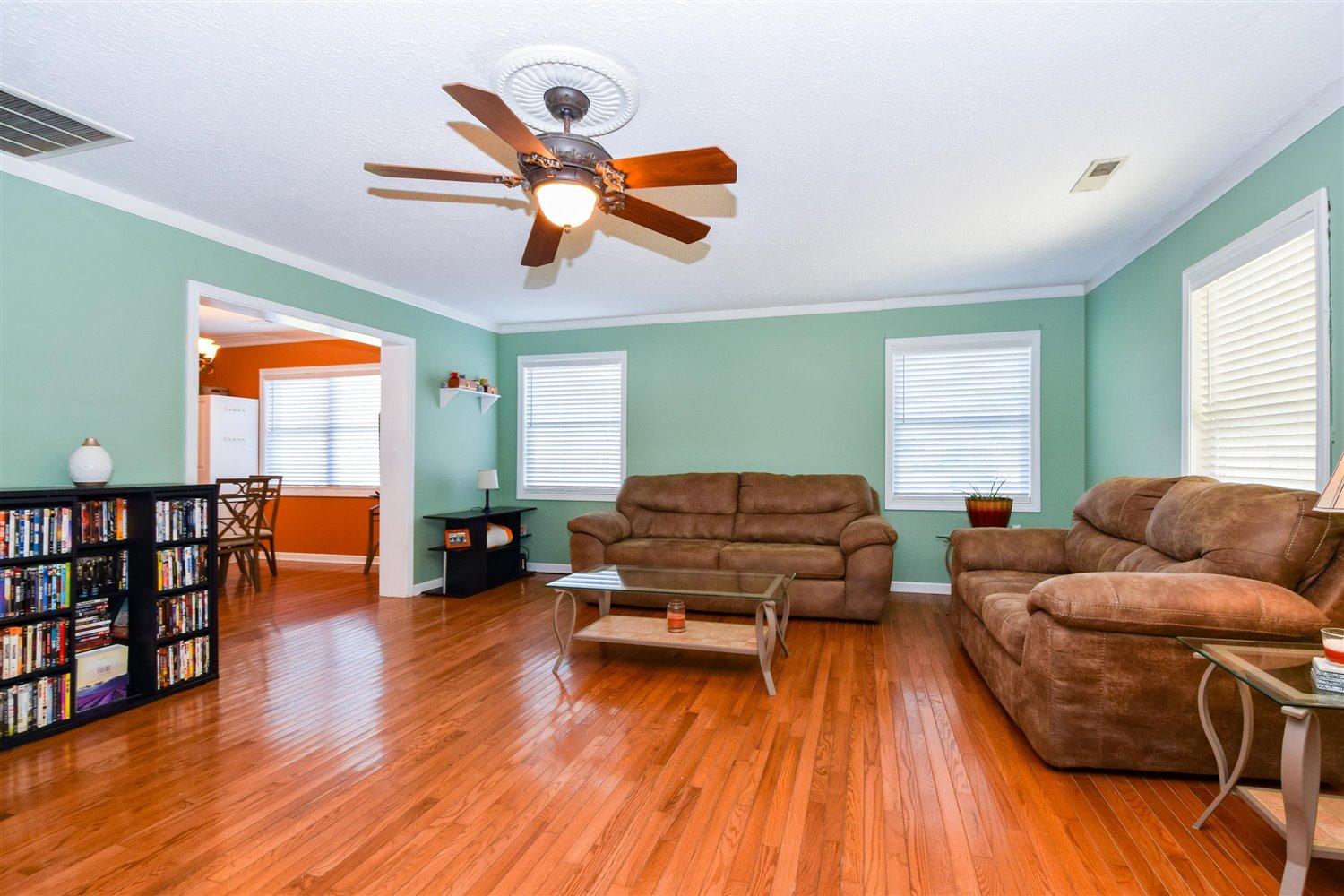 2677 Webster Road Blue Ridge, VA 24064 - Photo 4 of 35 a living room with furniture and a wooden floor